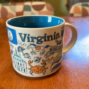 Starbucks Virginia Been There Series Mug 2019